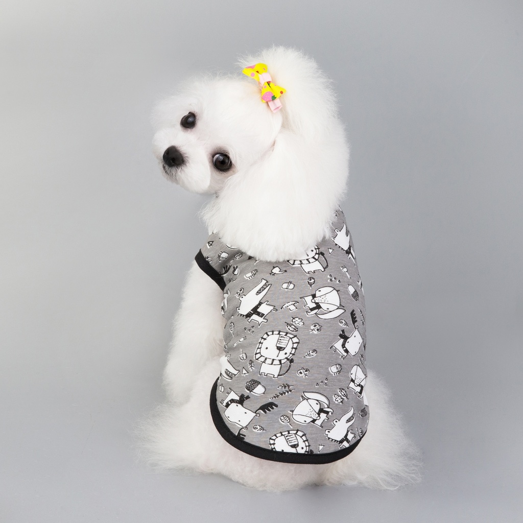 Pets.Love.Earth Animal Cartoon Vest