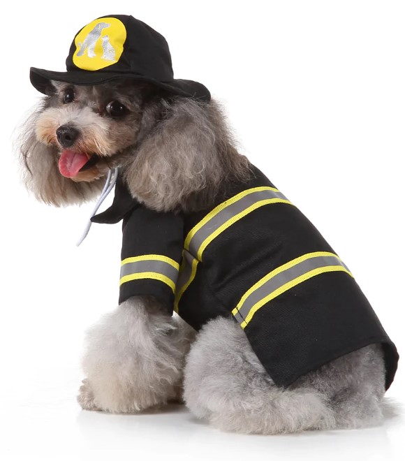 Pets.Love.Earth Firefighter Suit