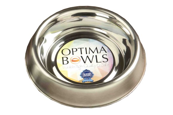 Optima Bowls Premium Anti-Insect Platinum Silicone-bonded Pet Bowl