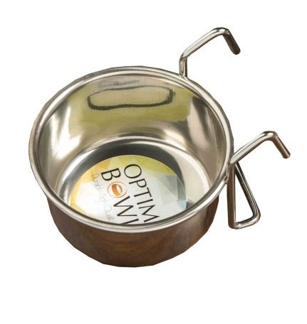 Optima Bowls Platinum Crate Bowl and Hook Holder Set