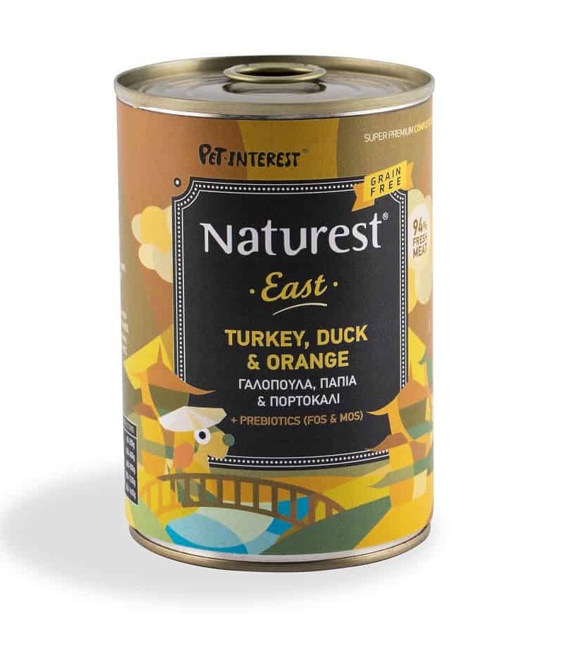 Pet Interest East Turkey, Duck &amp; Orange Canned Food