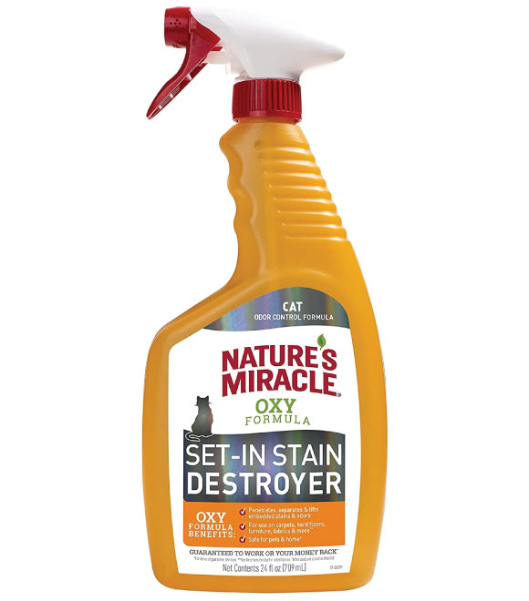 Nature's Miracle Oxy Formula Set in Stain Destroyer For Cats