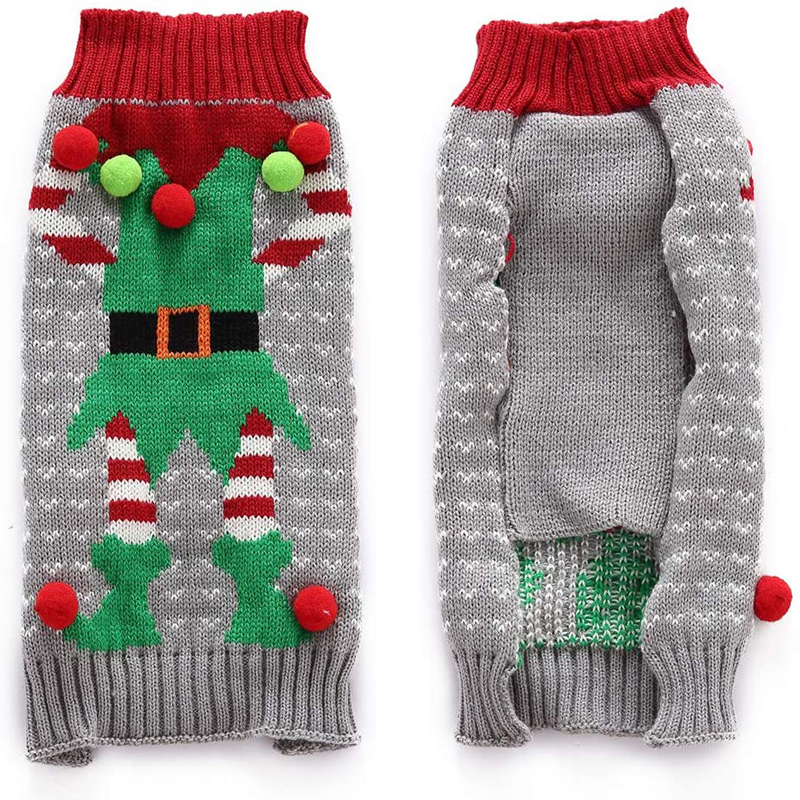 Pets.Love.Earth Christmas Sweater - The Elf