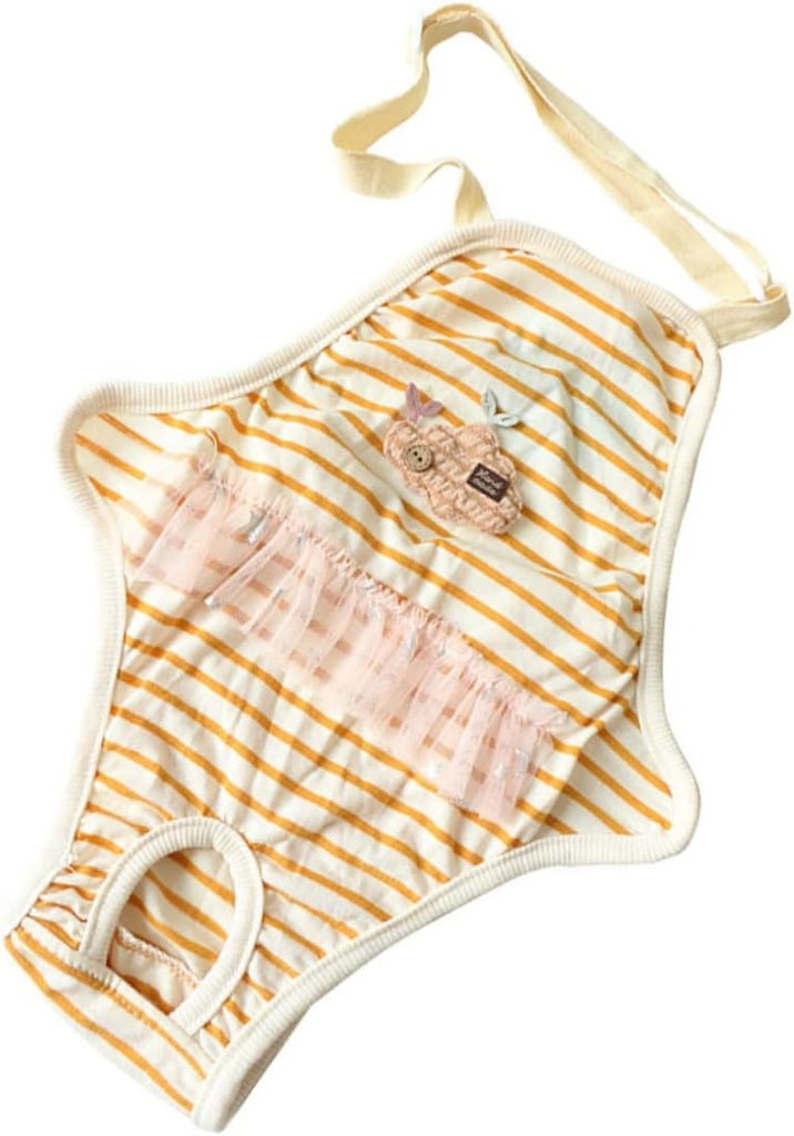 Pets.Love.Earth Physiological Pants Dog Nappies Orange