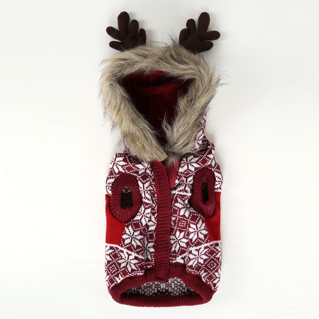 Pets.Love.Earth Reindeer Hoodie