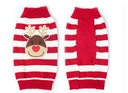 Pets.Love.Earth Reindeer Sweater Red Strap