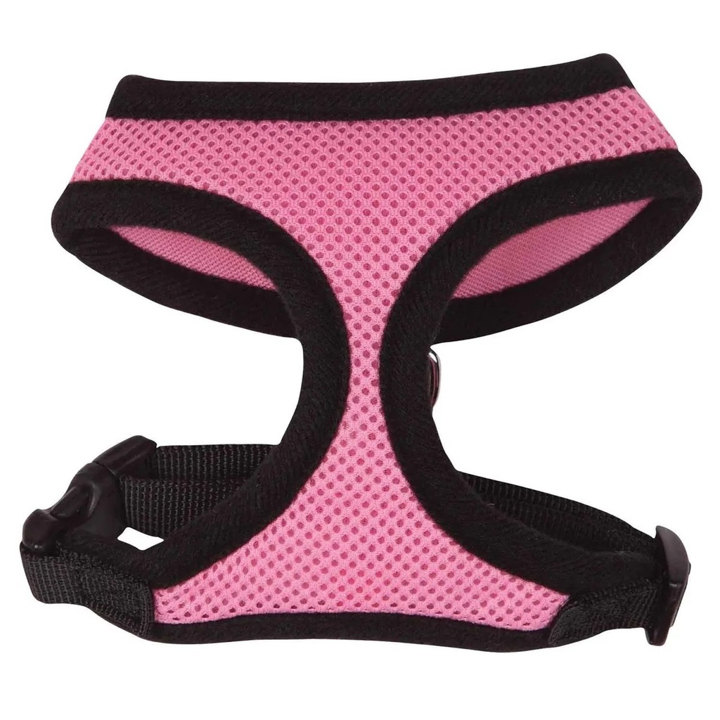 Casual Canine Pastel Mesh Harness pink