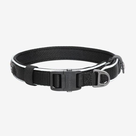 Dogness Reflective Dog Collar BLACK