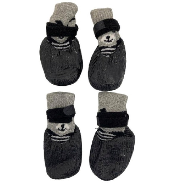 Pets.Love.Earth Dog Waterproof Socks Black