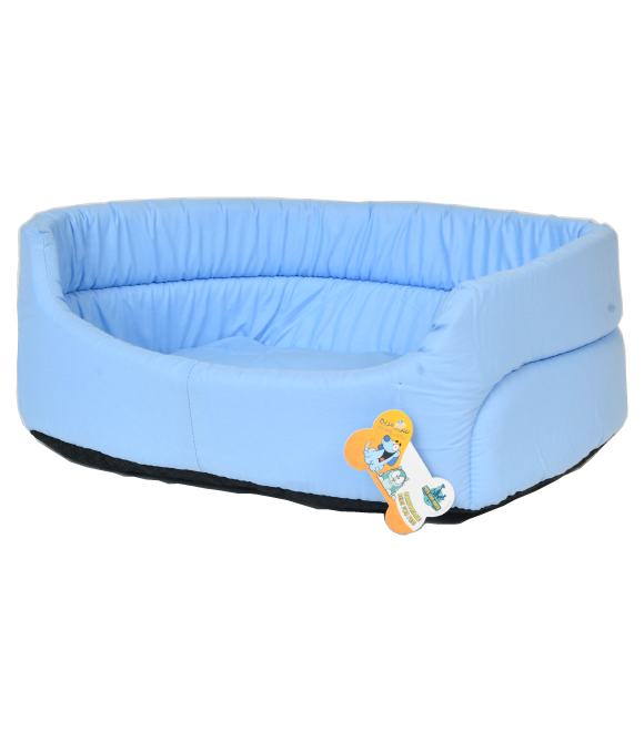 Pets.Love.Earth Foam Bed - Light Blue