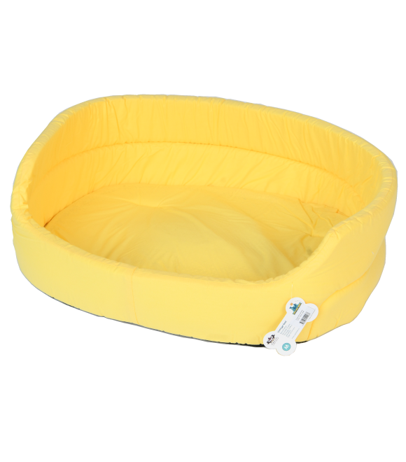 Pets.Love.Earth Foam Bed - Yellow