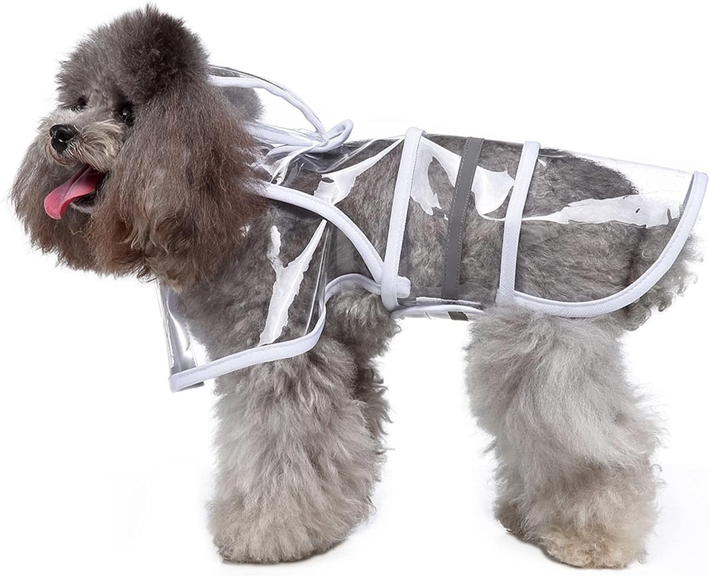 Pets.Love.Earth Lightweight Transparent Raincoat