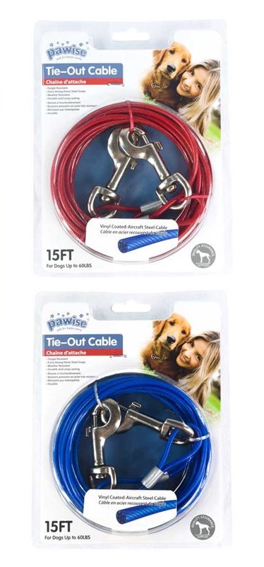 Pawise Tie Out Cable - 60 lbs