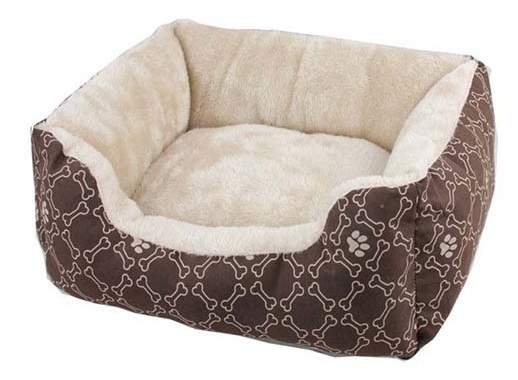 Pawise Square Dog Bed Coffee