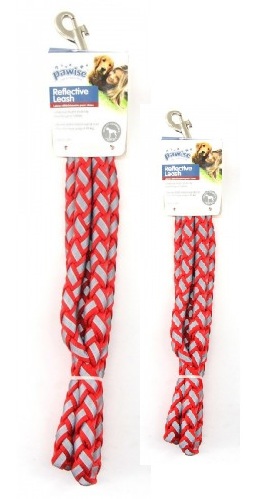 Pawise Dog Reflective Leash Red