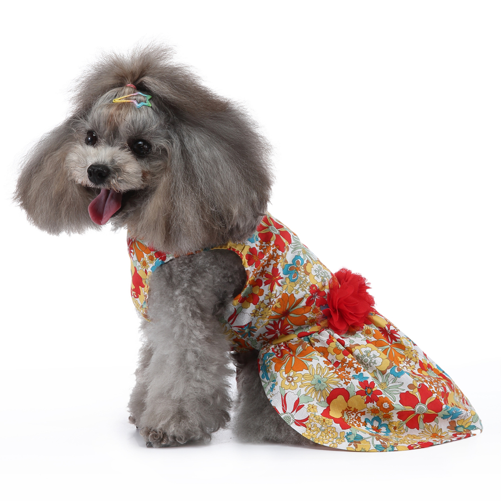 Pets.Love.Earth Summer Dress Rose Printed