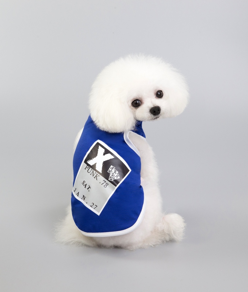 Pets.Love.Earth X Punk Tank-Top Blue