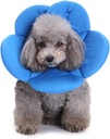 Pets.Love.Earth Soft E-Collar - Flower Blue