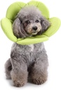 Pets.Love.Earth Soft E-Collar - Flower Green