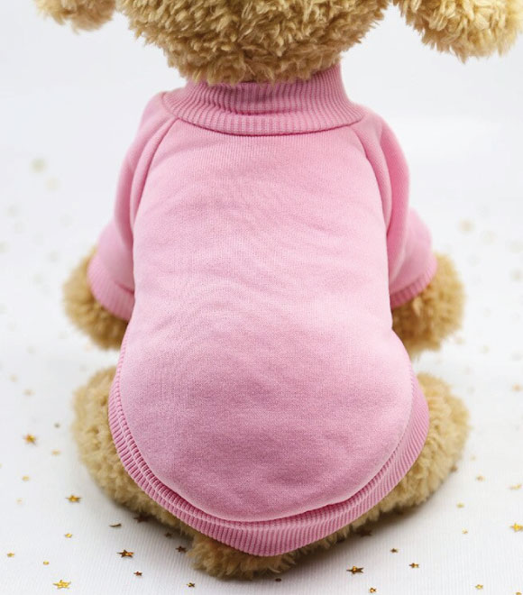 Pets.Love.Earth Winter Sweatshirt Pink