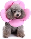 Pets.Love.Earth Soft E-Collar - Flower Pink