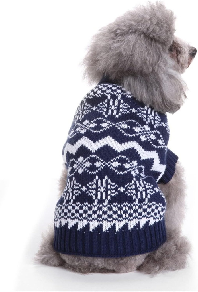 Pets.Love.Earth SnowFlake Flying Sweat Blue