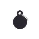 My Family Basic ID Tag -  Circle Black