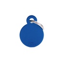My Family Basic ID Tag -  Circle Blue