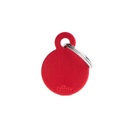 My Family Basic ID Tag - Circle Red