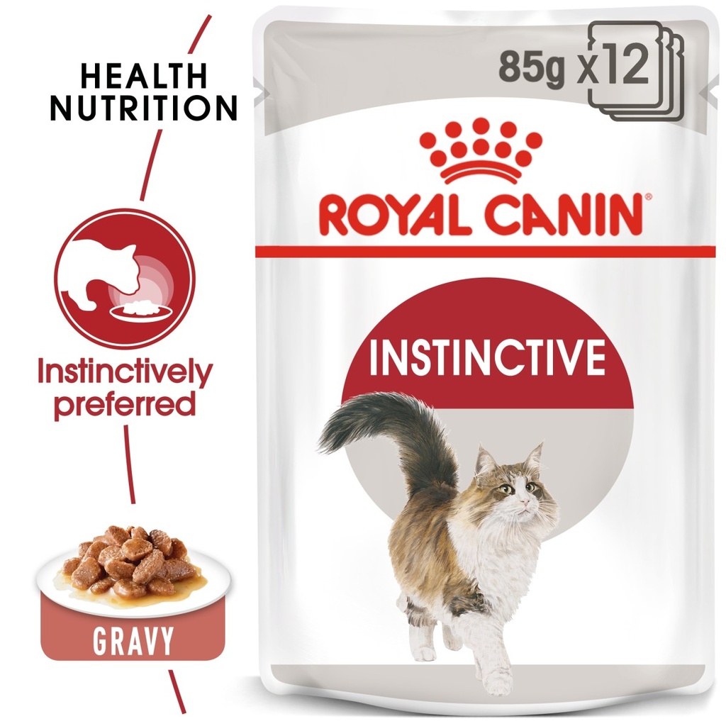Royal Canin Pouch Instinctive Gravy Formula for Adult Cat