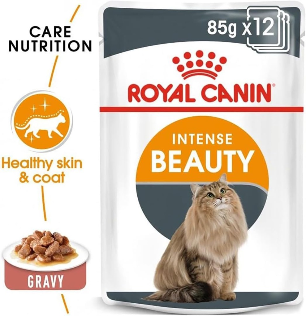 Royal Canin Pouch Hair & Skin Gravy Formula For Adult Cats