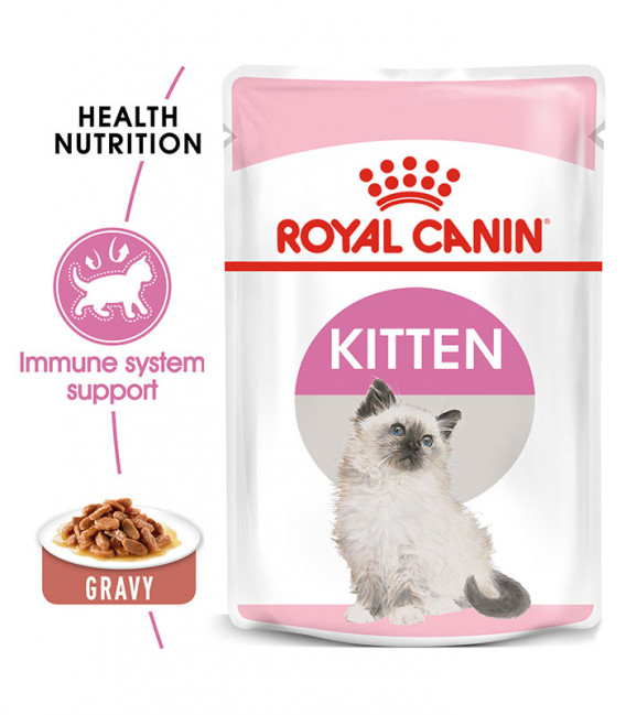 Royal Canin Pouch Kitten Formula in Gravy