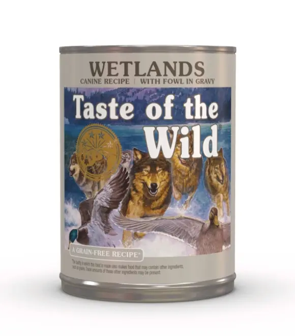 Taste of the Wild Wetlands Canine with Fowl in Gravy