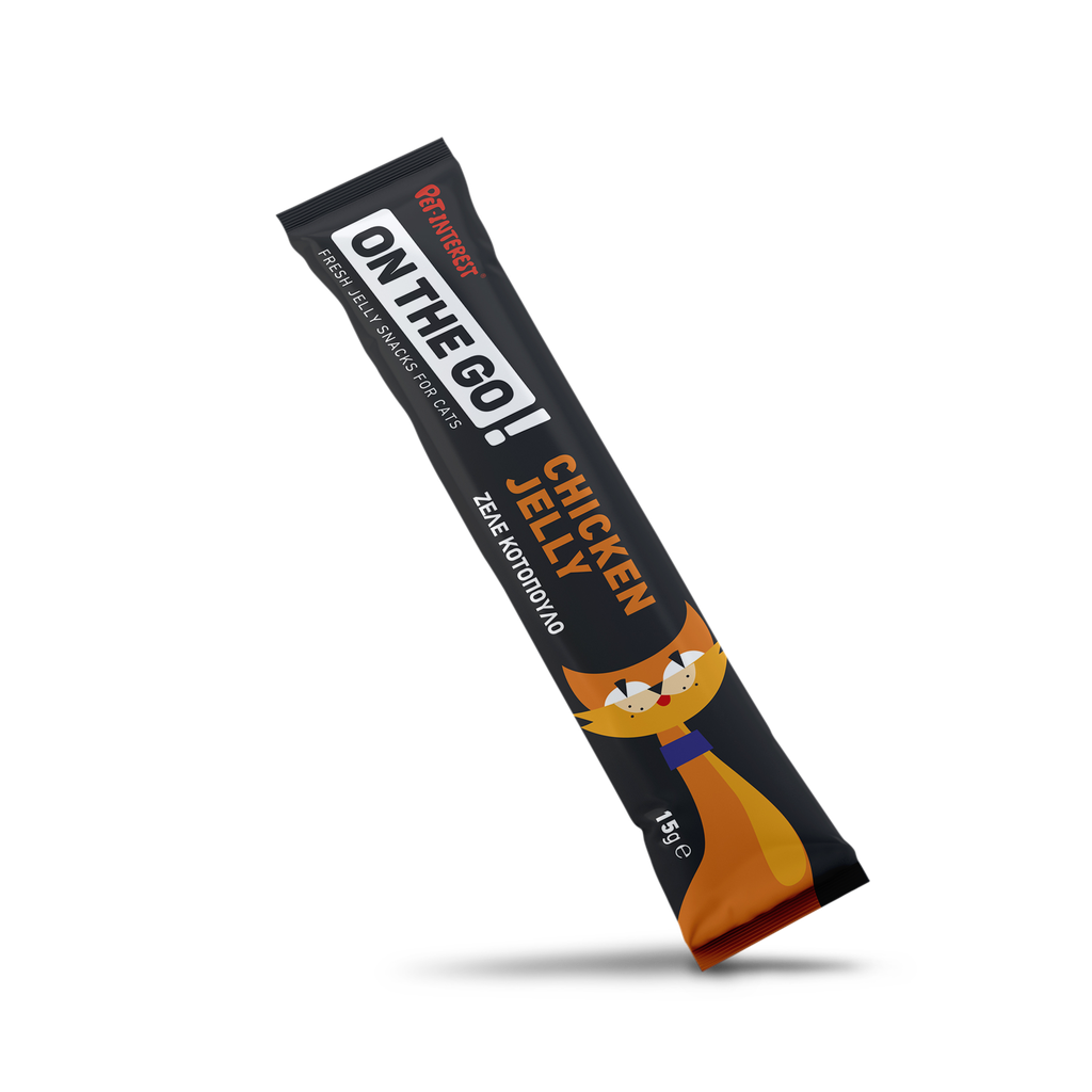 Pet Interest On The Go Chicken Jelly Snacks For Cat