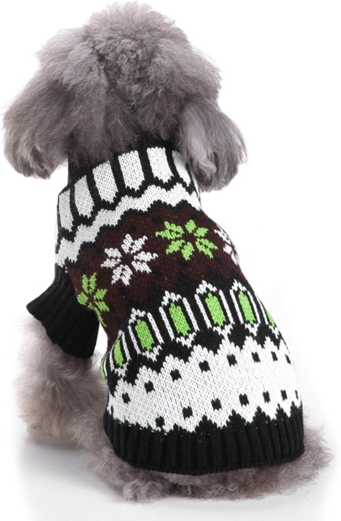 Pets.Love.Earth SnowFlake Flying Sweater