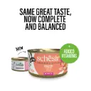 Schesir Cat Can Salmon In Broth 85g
