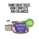 Schesir Cat Can Tuna and Beef with Rice in Broth 85g