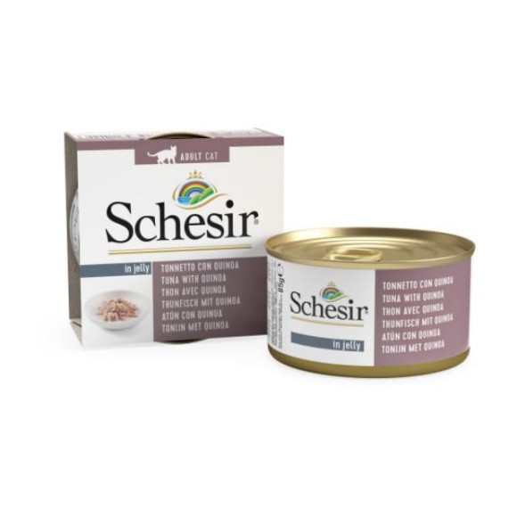 Schesir Can for Cat Tuna with Quinoa 85g