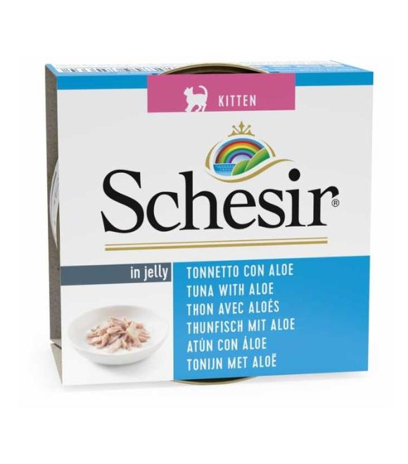 Schesir Can Kitten Care (3-12 Months) Tuna with Aloe 85g