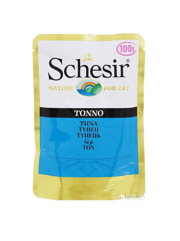 Schesir Pouch Nature Tuna For Cats 100g