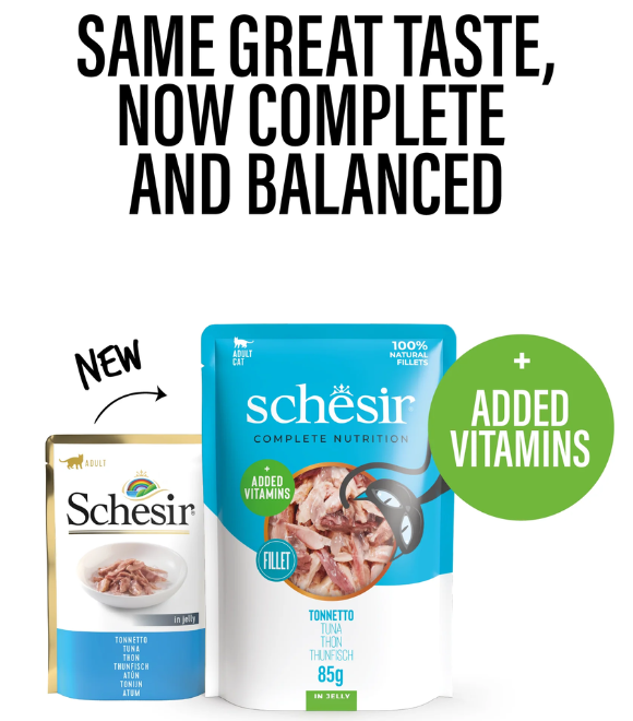 Schesir Cat Pouch Tuna in Jelly 85g