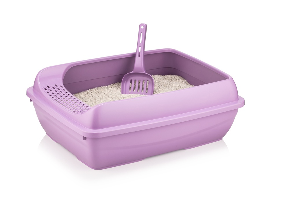 Pets.Love.Earth Cat Litter Tray with strainer 37.5X49.5X17.5cm