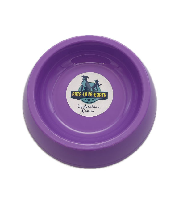 Pets.Love.Earth Round Feeding Bowl
