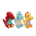 Pet Interest Zoo Friends Cuddly Squeaky Toy Baby Dinosaurs