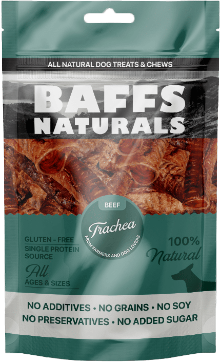 Baffs Naturals Beef Trachea 100+g