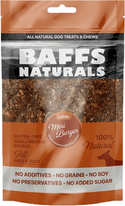 Baffs Naturals Lamb Mini Burger 100+g