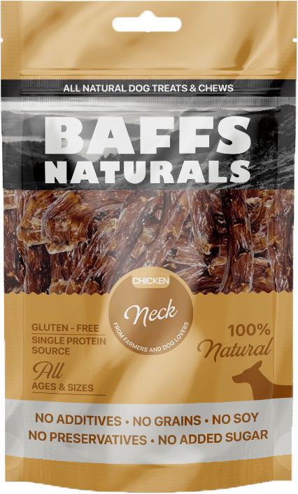 Baffs Naturals Chicken Neck 100g