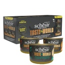 Schesir Taste The World Variety Pack For Dog  Chicken with Carbonara,Paella and Asian Strip fry  6X150g