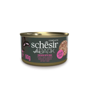 Schesir After Dark Can for Cat Chicken with Ham in Broth 80g