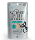 Schesir Special Mousse Skin & Coat Salmon with Chicken 70g